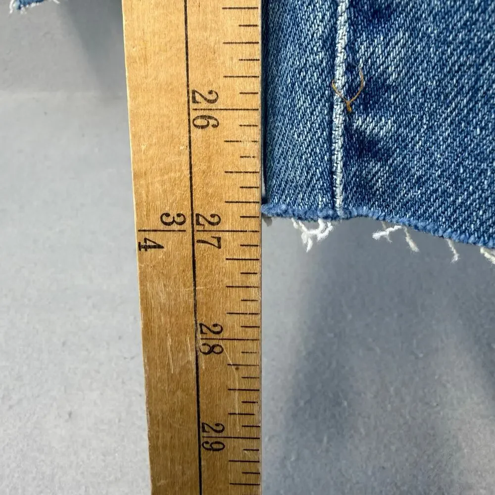 Judy Blue Jeans Women's 11/30 Blue Cropped Straight Leg High Waist NWT - Picture 14 of 14